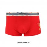 Boxer Burberry Hombre Oro Rojo