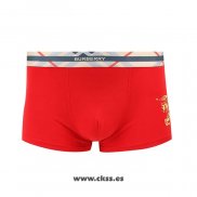 Boxer Burberry Hombre Oro Rojo