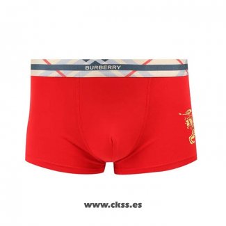 Boxer Burberry Hombre Oro Rojo