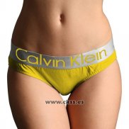 Slip Calvin Klein Mujer Steel Blateado Amarillo
