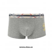 Boxer Burberry Hombre Oro Gris