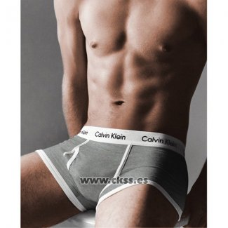 Boxer Calvin Klein Hombre 365 Blanco Gris