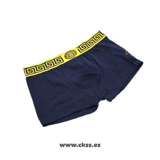 Boxer Versace Hombre Dolado Profundo Azul