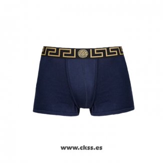 Nuevo Boxer Versace Hombre Negro Azul Oscuro