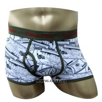 Boxer Calvin Klein Hombre 365 Prints Colors Verde03